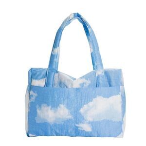 BAGGU CLOUD-PRINT CLOUD CARRY-ON BAG NWT